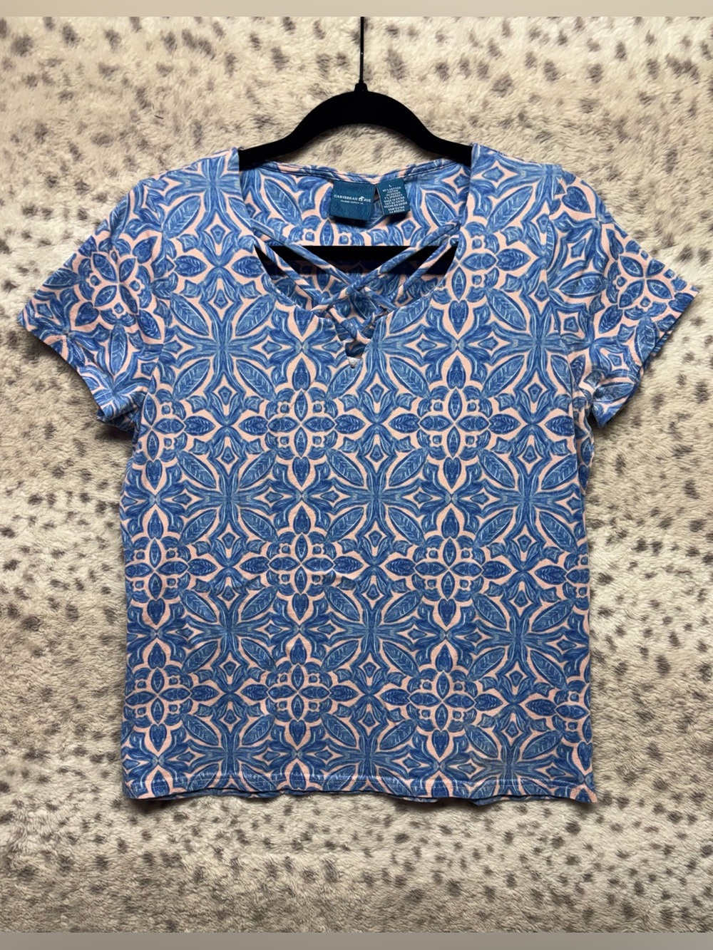 Y2K CARIBBEAN JOE ISLAND SUPPLY CO TOP